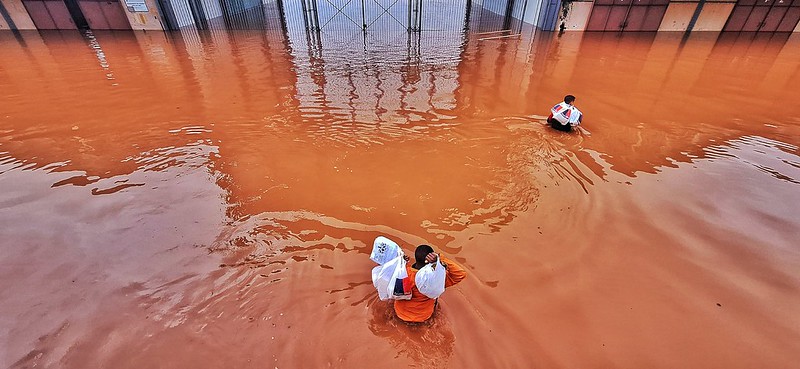 Enchente em PORTO ALEGRE, RS, BRASIL- 3.4.2024 (FOTOS: LAURO ALVES / SECOM)