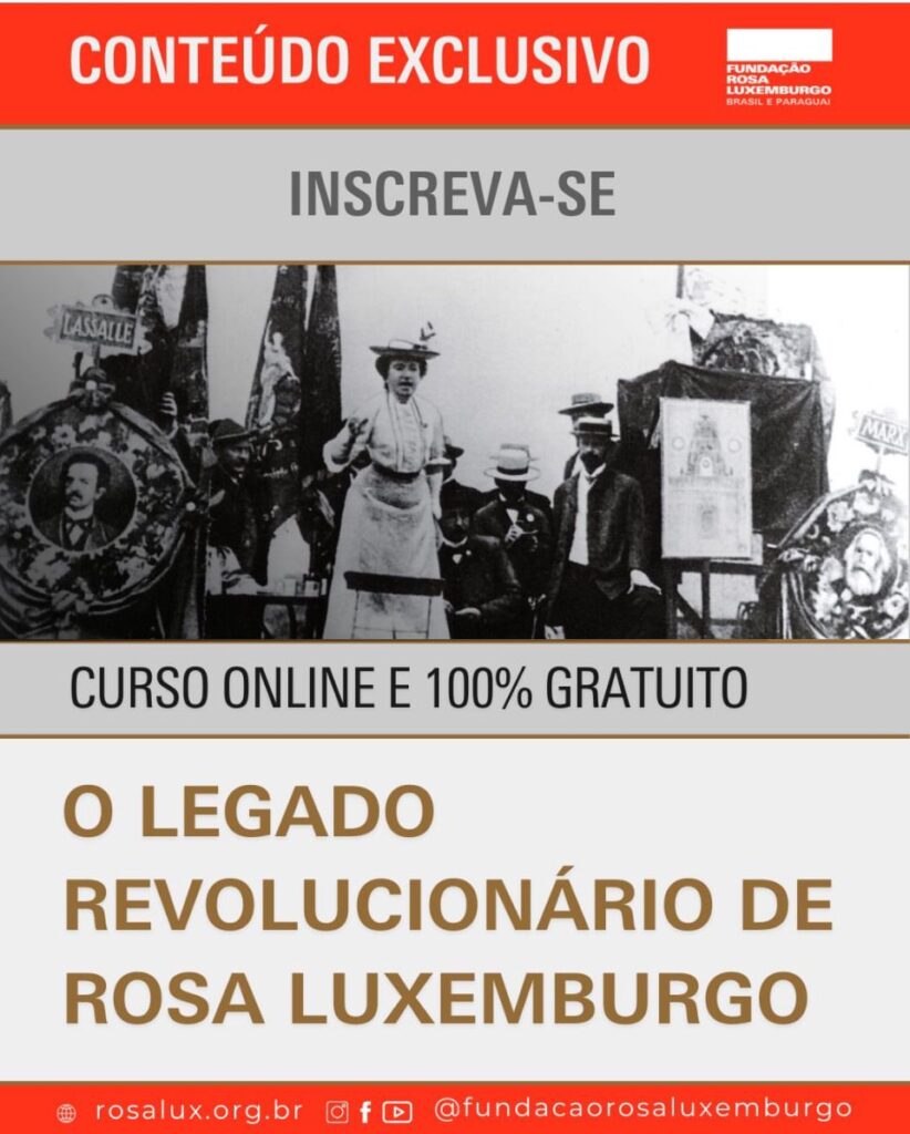 curso online gratuito: o legado revolucionário de rosa luxemburgo